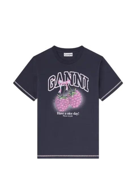 graphic T-shirt by GANNI