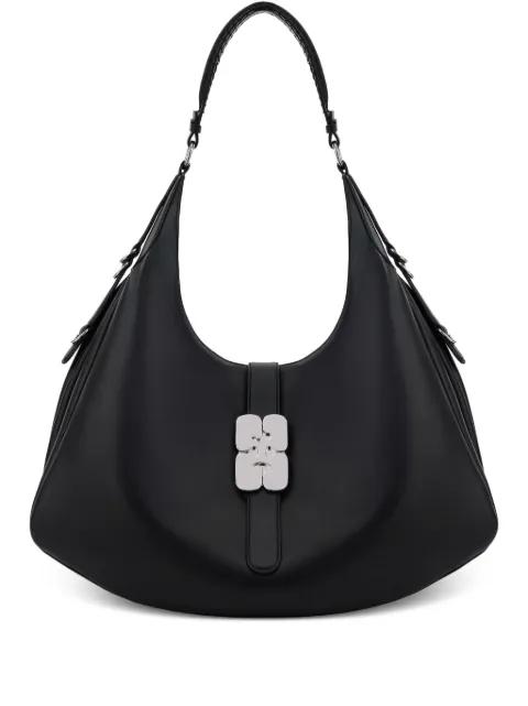 hardware-detail shoulder bag by GANNI