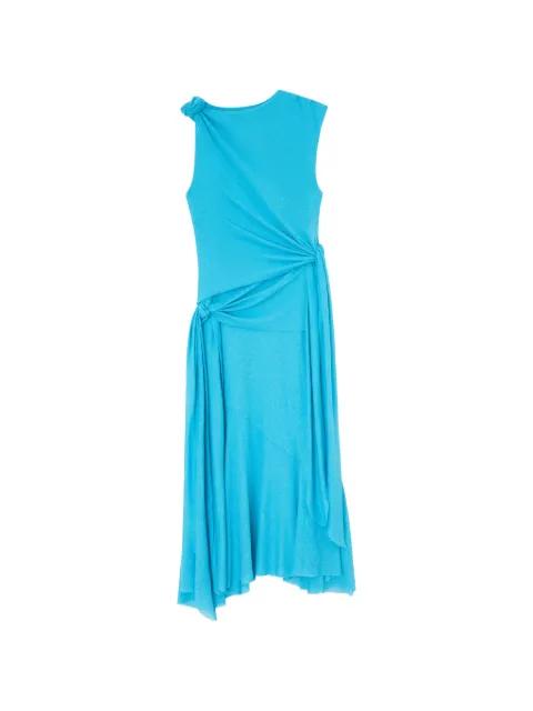 knot sleeveless midi dress by GANNI