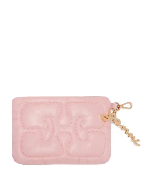 logo-charm wallet by GANNI