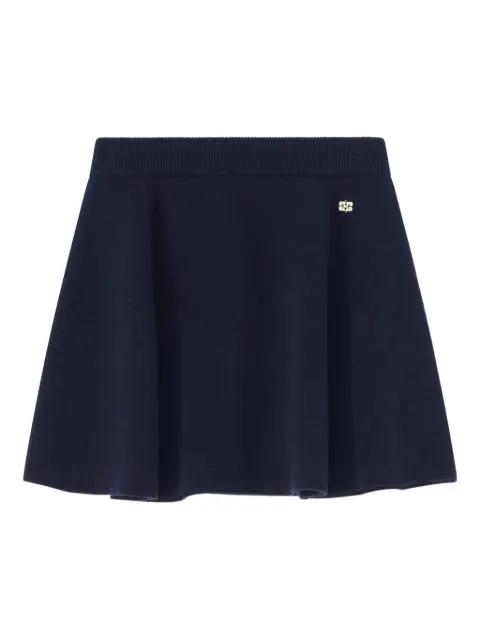 logo mini skirt by GANNI