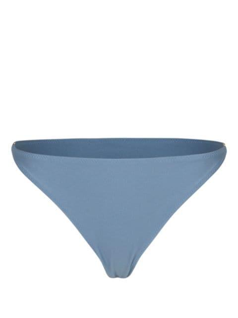 logo-plaque bikini bottoms by GANNI