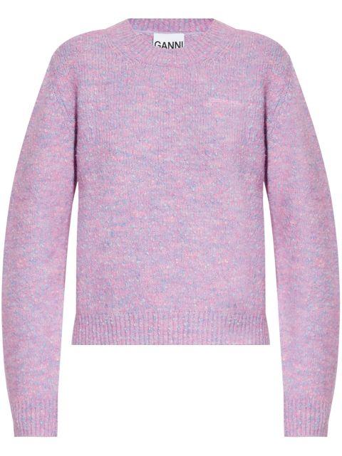 mélange effect jumper by GANNI
