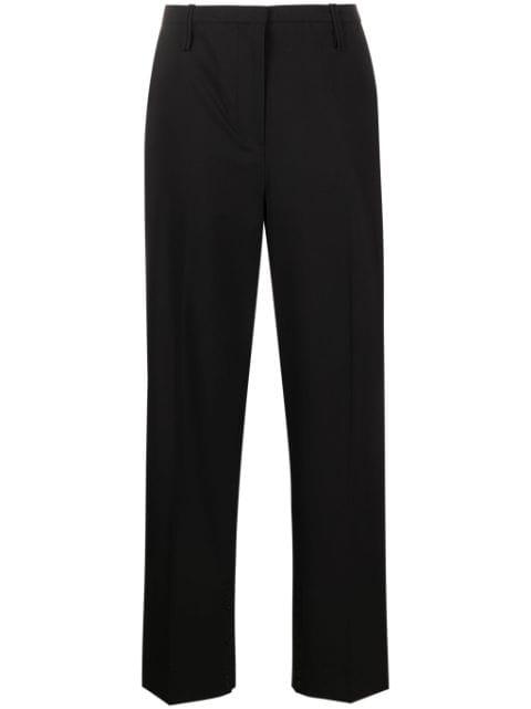 mid-rise tailored trousers by GANNI