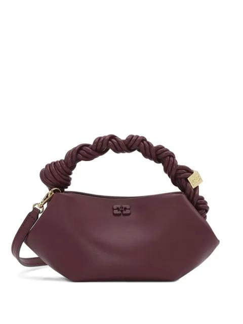 mini Bou twisted-handle tote bag by GANNI