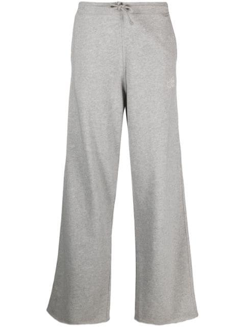 organic-cotton track pants by GANNI