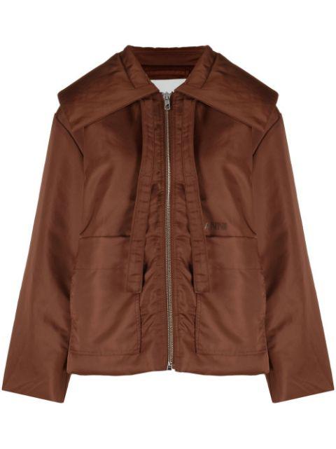 oversized collar jacket by GANNI