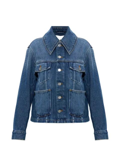 pocket denim jacket by GANNI
