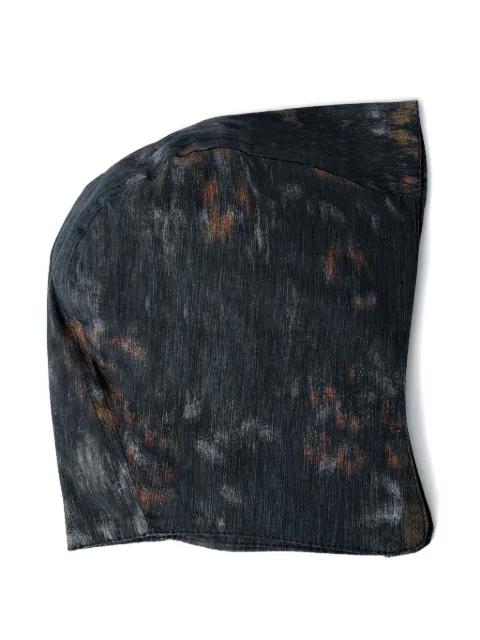 printed logo bonnet by GANNI