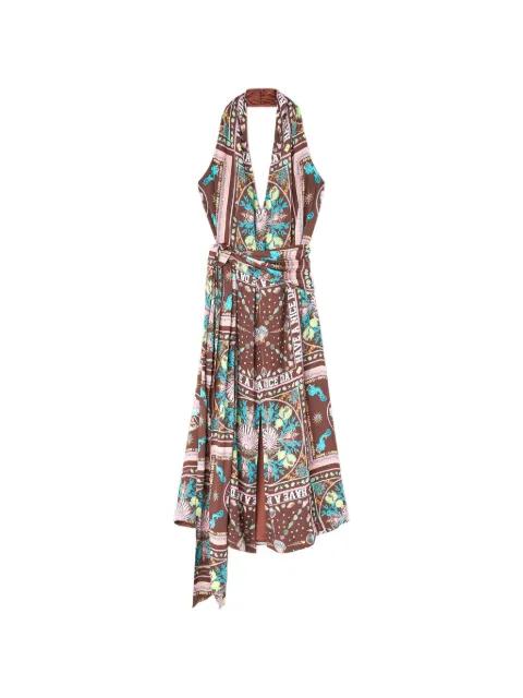 printed midi dress by GANNI