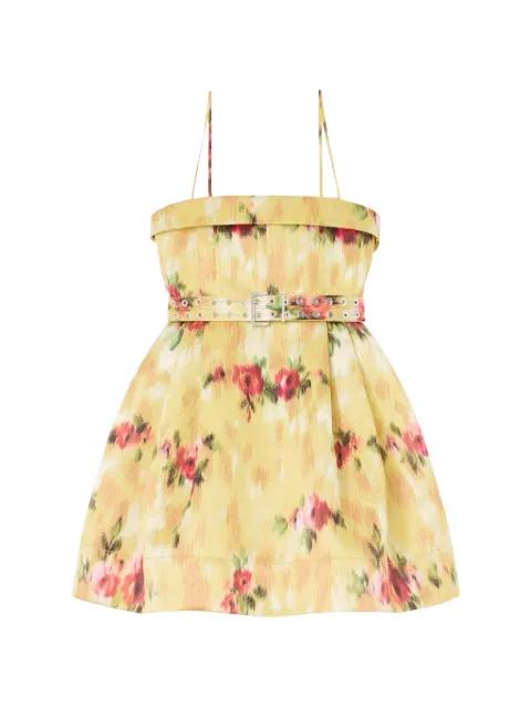 printed mini dress by GANNI