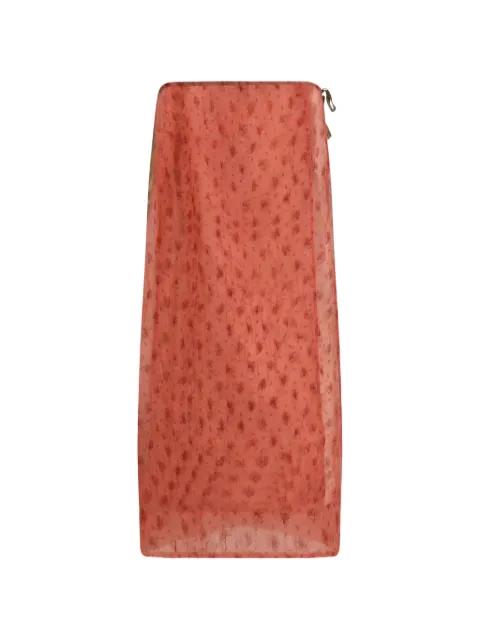 printed skirt by GANNI