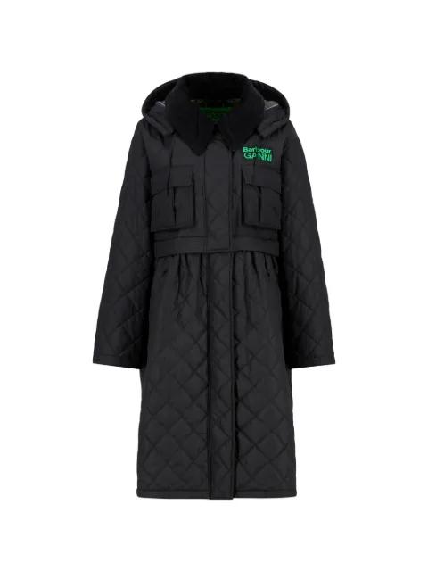 quilted pocket coat by GANNI
