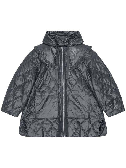 quilted puffer jacket by GANNI