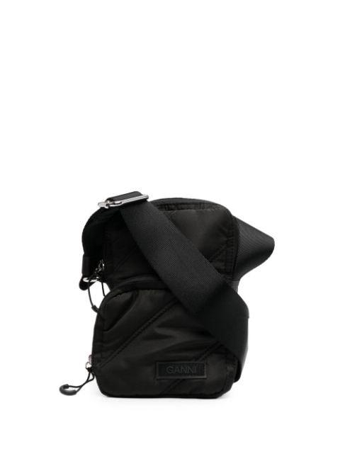 quilted tech crossbody bag by GANNI