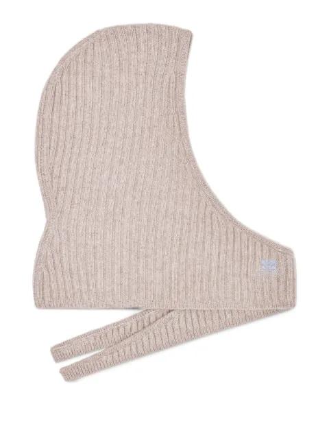 rib knit balaclava by GANNI