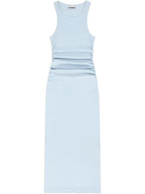 ribbed maxi tank dress by GANNI