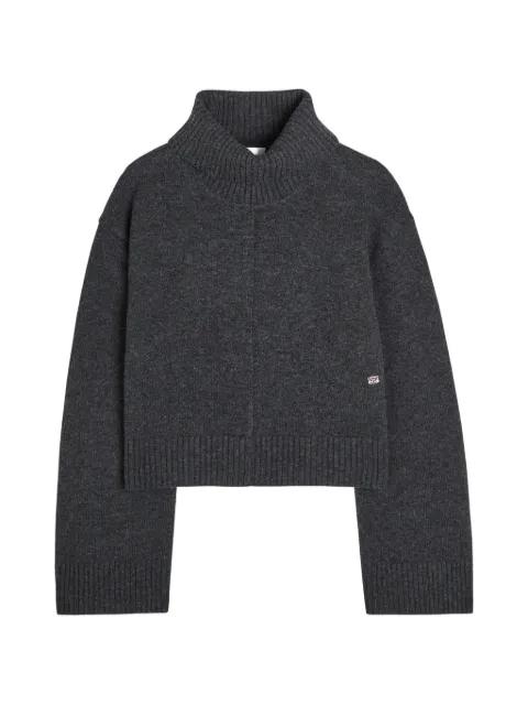 roll neck wool sweater by GANNI