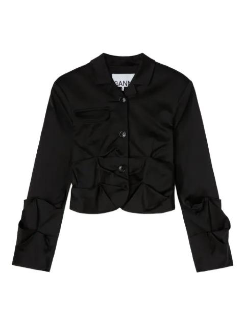 ruched jacket by GANNI