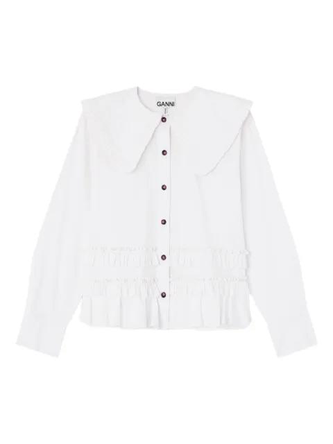 ruffled top by GANNI