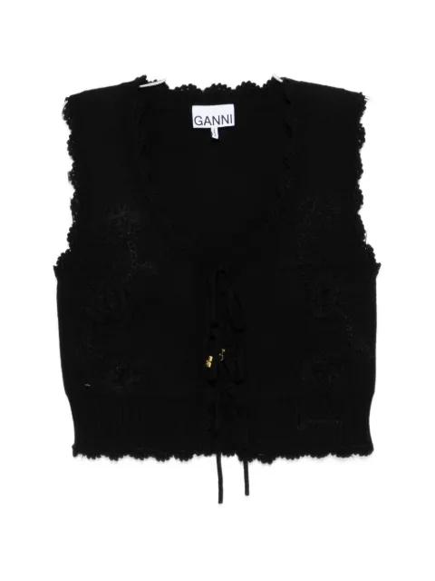 sleeveless vest by GANNI