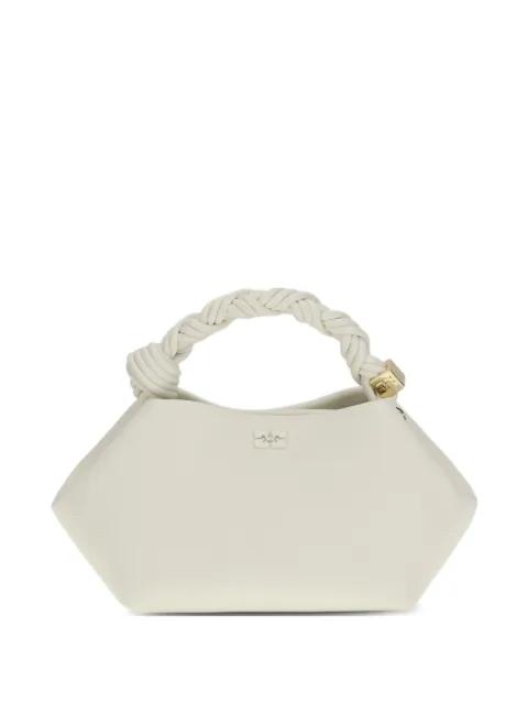 small Bou grained tote bag by GANNI