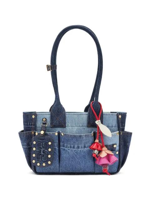small pocket studded shoulder bag by GANNI