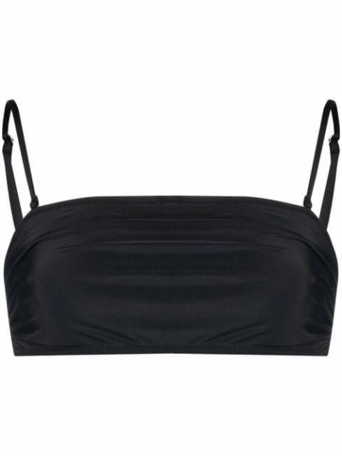 square-neck bikini top by GANNI