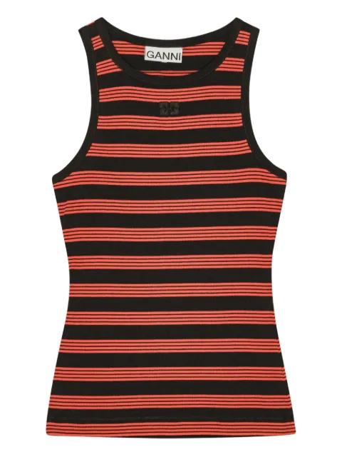 striped tank top by GANNI