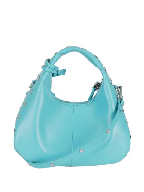 studded top-handle bag by GANNI