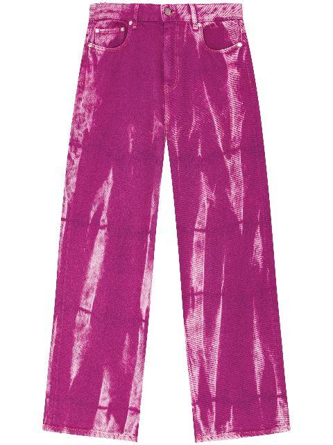 tie-dye jeans by GANNI