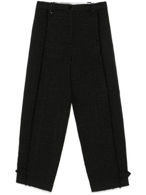 tweed trousers by GANNI