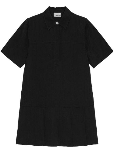 twill mini dress by GANNI