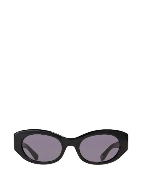 x Ace & Tate Dakota oval-frame sunglasses by GANNI