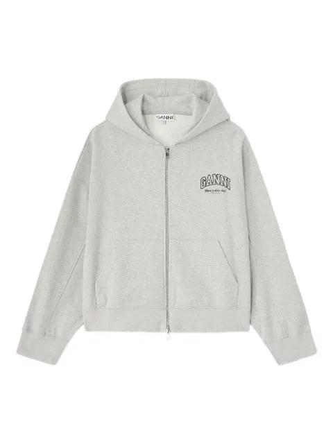 zip hoodie by GANNI