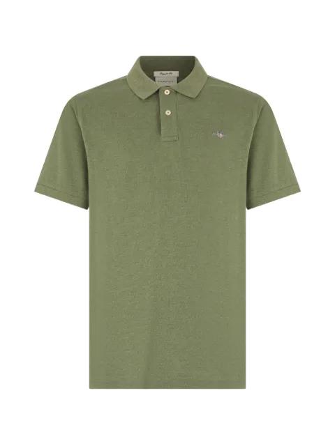 Shield logo-embroidered polo shirt by GANT