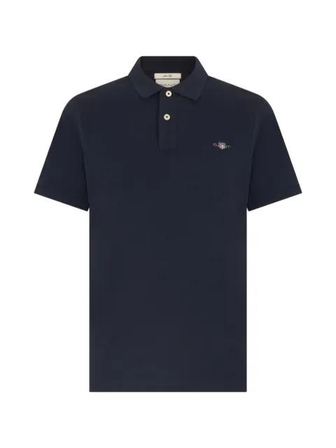 Shield logo-embroidered polo shirt by GANT