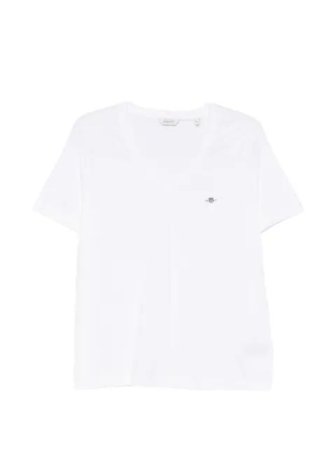 V-neck logo T-shirt by GANT