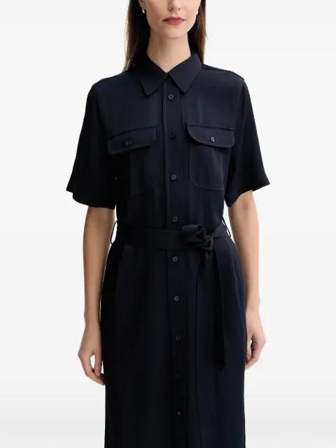 buttoned belted dress by GANT