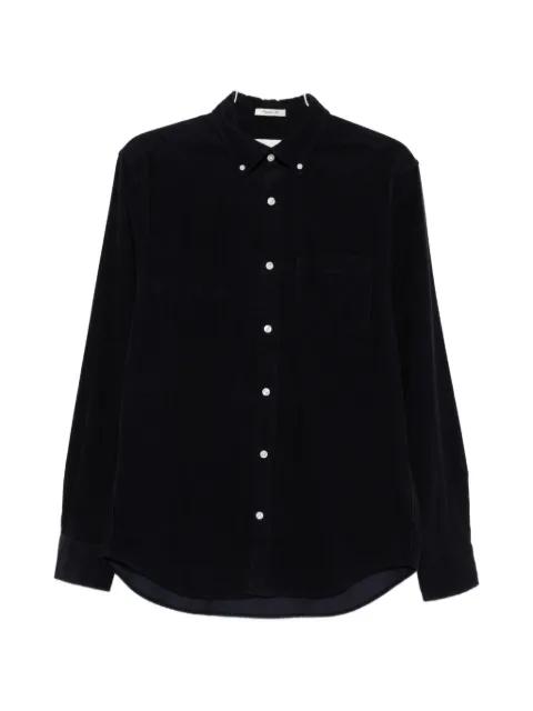 corduroy-textured chest-pocket shirt by GANT