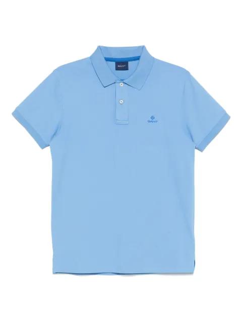 cotton-blend polo shirt by GANT