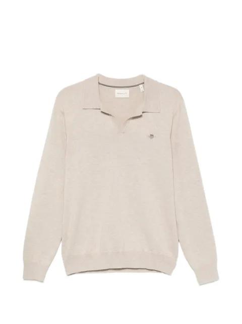 embroidered-logo T-shirt by GANT
