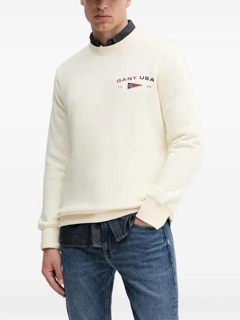 embroidered logo sweatshirt by GANT
