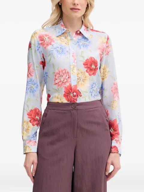 floral-print long-sleeve shirt by GANT