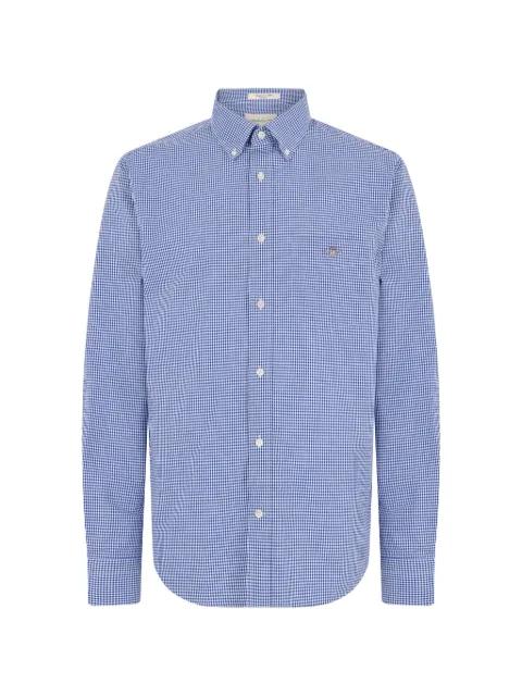 gingham-check button-down shirt by GANT