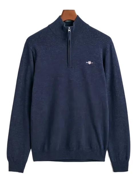 half-zip wool sweatshirt by GANT