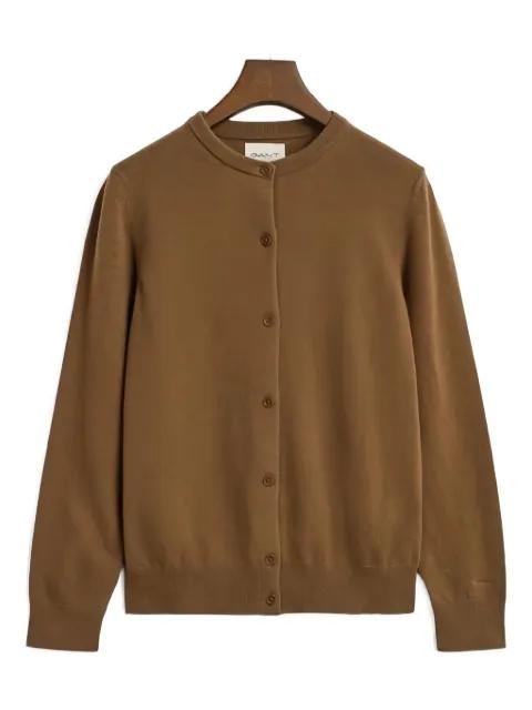 lambswool button-up cardigan by GANT