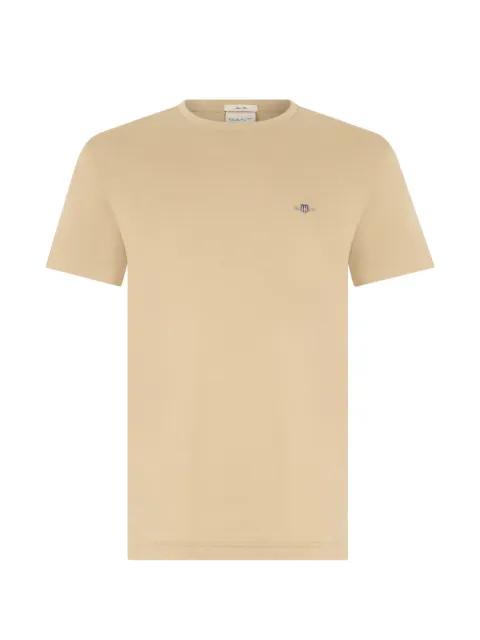 logo-embroidered T-shirt by GANT