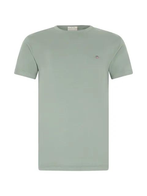 logo-embroidered T-shirt by GANT