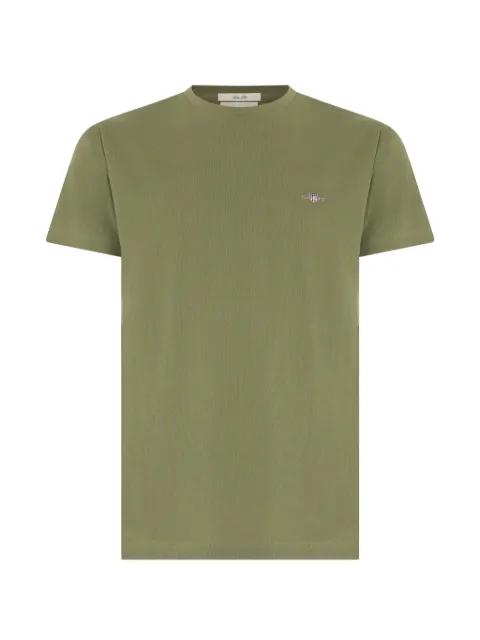 logo-embroidered T-shirt by GANT